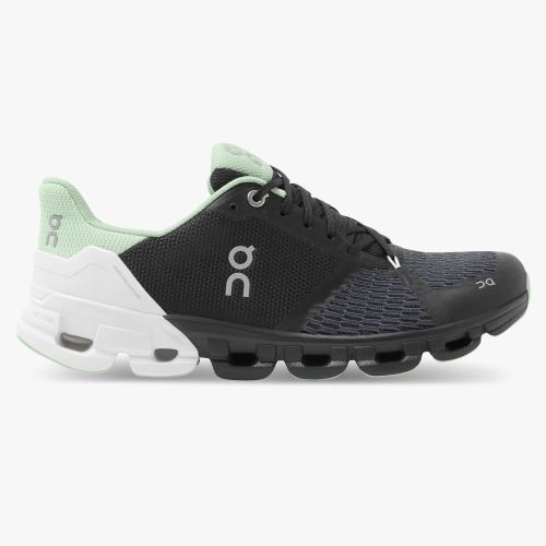 Scarpe Running ON Cloudflyer Donna Nere/Bianche/Menta IT 10200